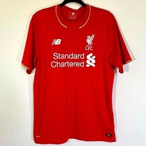 Liverpool Soccer Jersey Red #10 New Balance LFC Football Club England Shirt